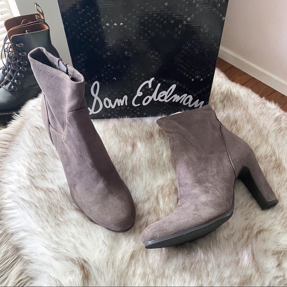 Sam Edelman Sia Suede Bootie - Picture 1 of 12